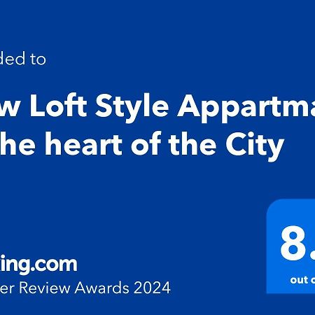 New Loft Style Appartman In The Heart Of The City Budapest Eksteriør billede